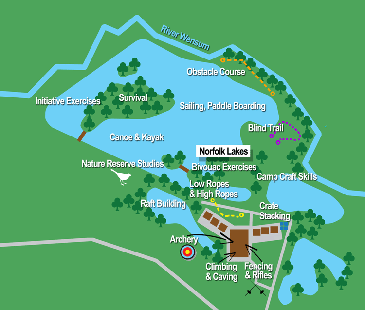 Image of Year 6 Manor Adventure Weekend to Norfolk Lakes
