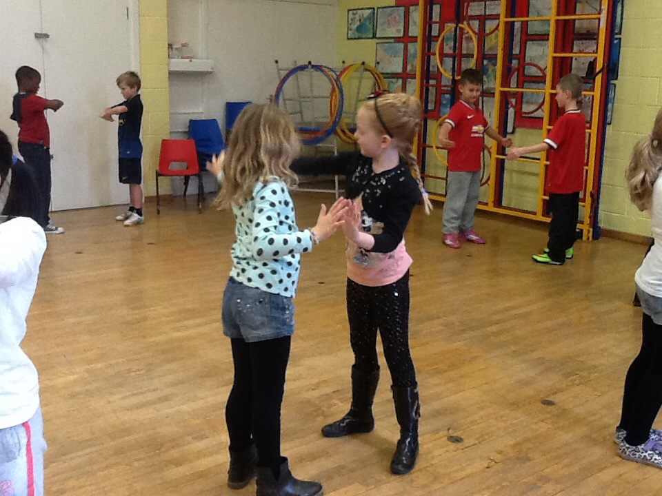 Visiting Drama teachers with Years 3 & 4 | Walmsley C.E. Primary School