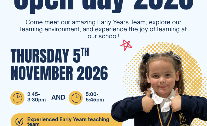 Image of Reception Open Day 2026