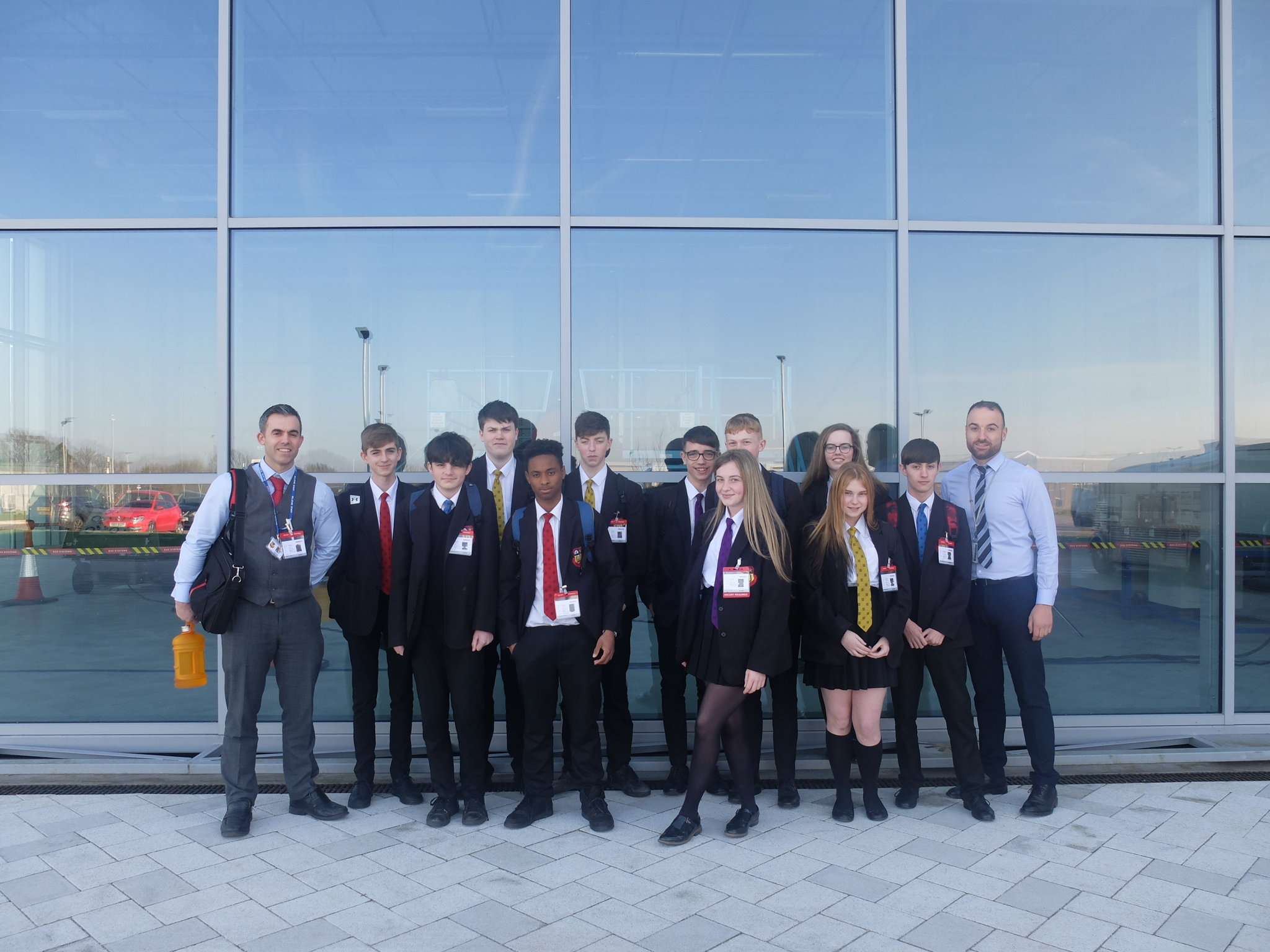 Image of Enterprise Students visit BAE Systems 