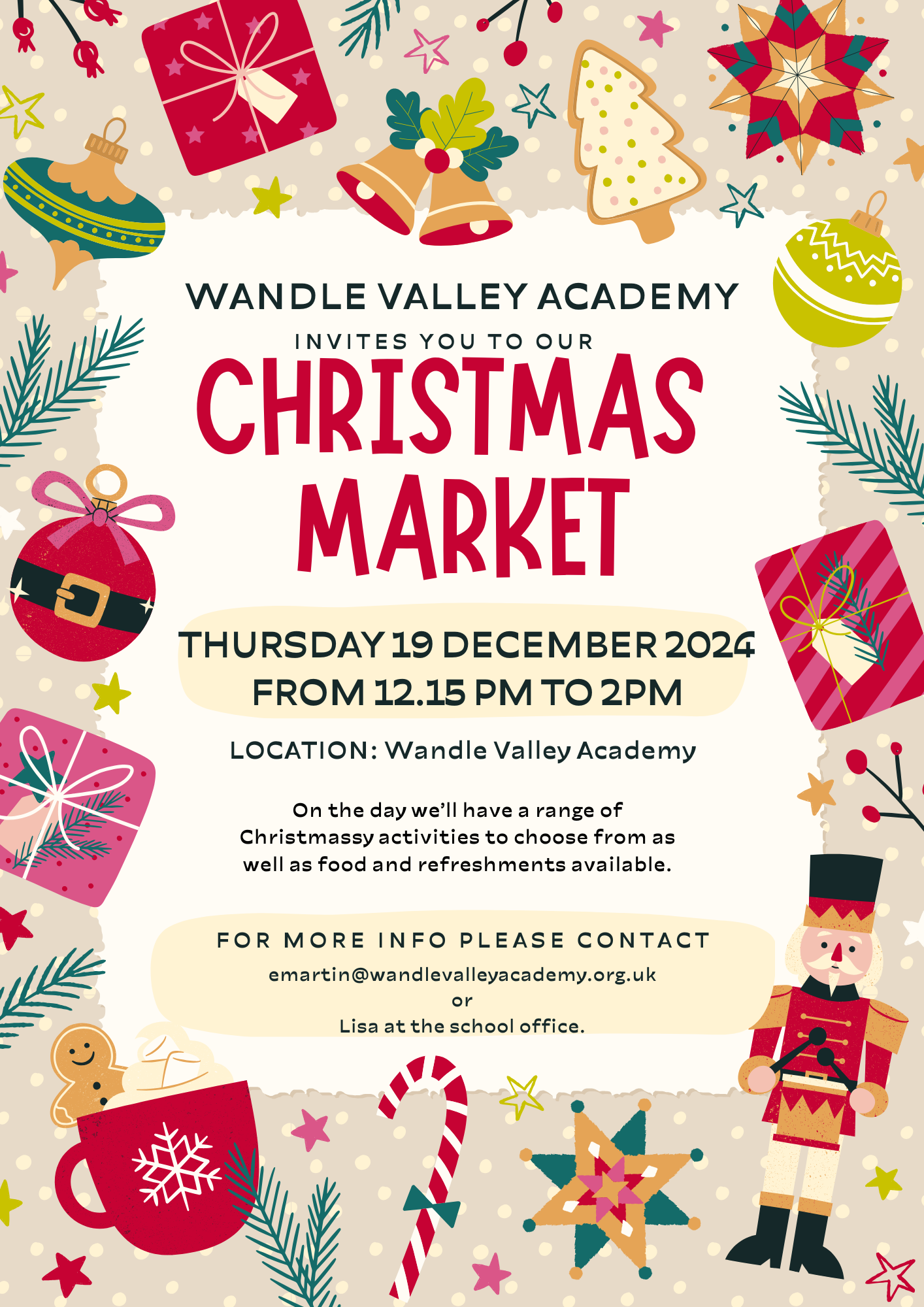 Image of WVA Christmas Market - Thursday 19 December 2024