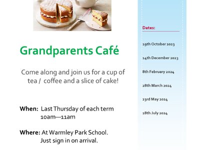 Image of Grandparents Cafe Term 2