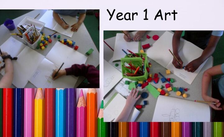 Image of Work inspired by Picasso - Year One Art 