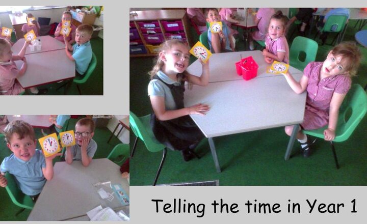 Image of Telling the time - Year 1 Maths 