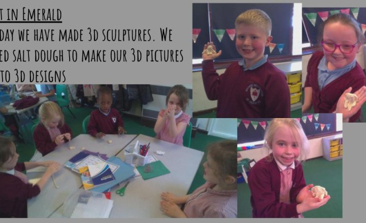 Image of 3D sculptures - Year One and Two Art 