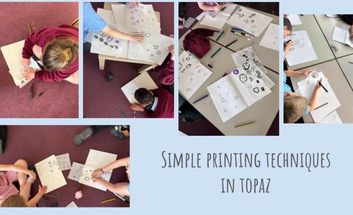 Image of Printing - Year 3 and 4 Art 
