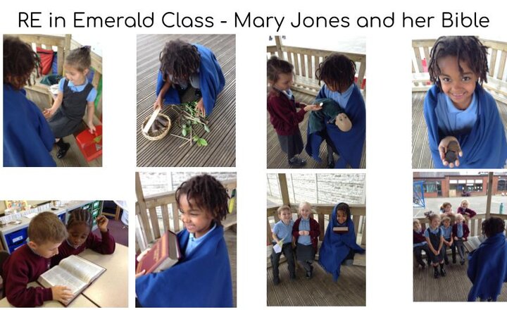 Image of Mary Jones and her Bible - Emerald Class RE 
