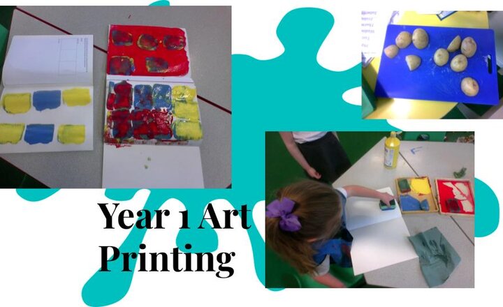 Image of Printing - Year One Art 