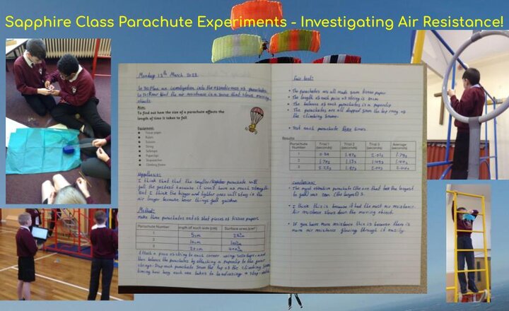 Image of Air Resistance - Year Five Science 