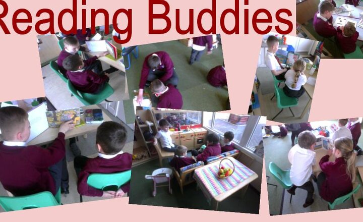 Image of Reading Buddies - EYFS and Year Six Reading Week 