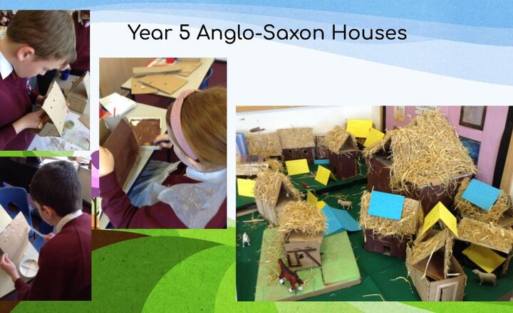 Image of Anglo Saxon Houses - Year Five History and DT 