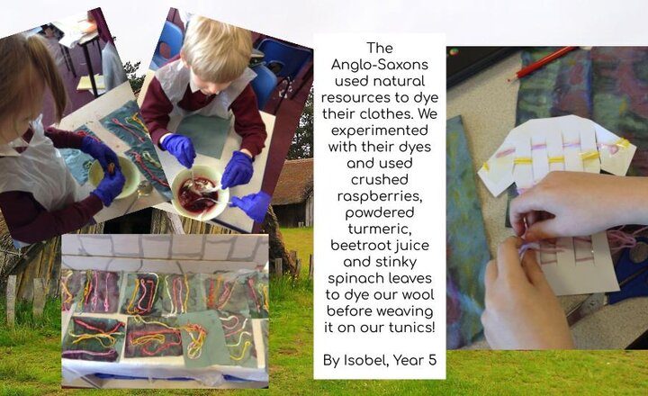 Image of Anglo Saxon Textiles - Year Five History 