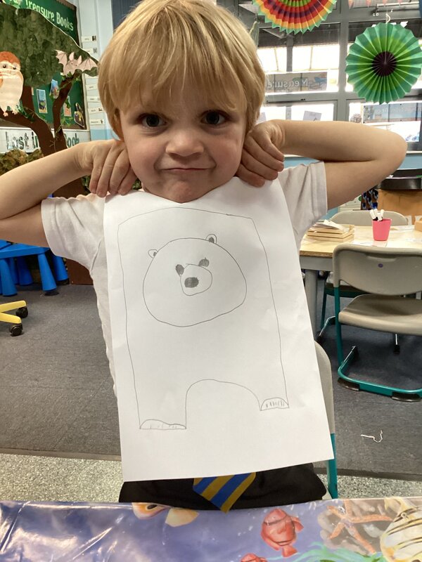 Image of Drawing a polar bear!