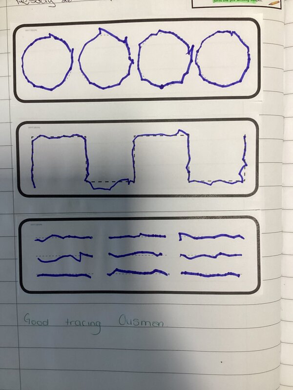 Image of Pre writing shapes  