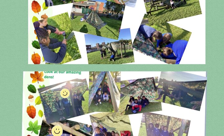 Image of Week 3, Forest School. Den Building!