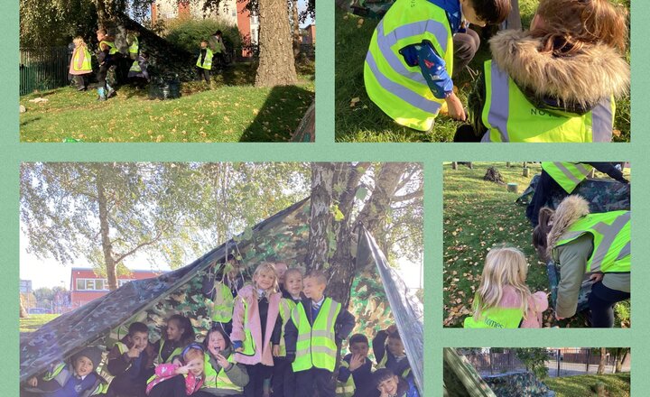 Image of Forest School - Den building