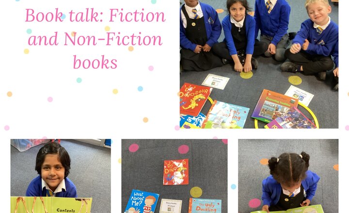 Image of Features of a fiction and non-fiction book