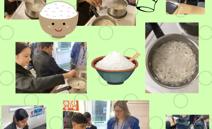 Image of Cooking rice!