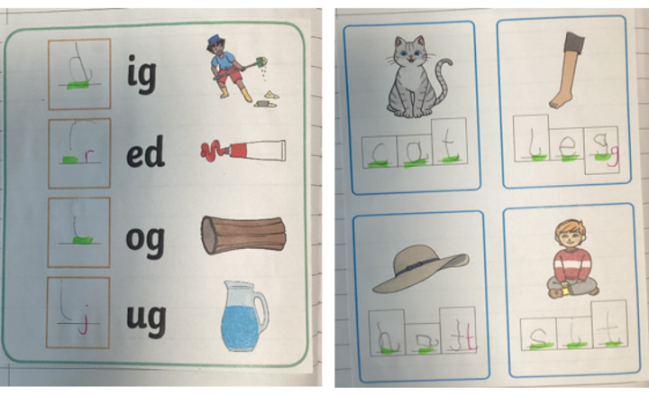 Image of Writing initial sounds and CVC words!