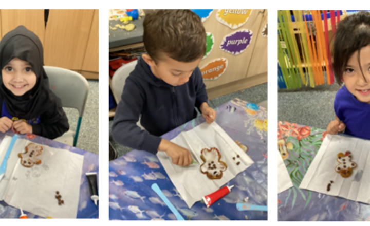 Image of Making gingerbread men!