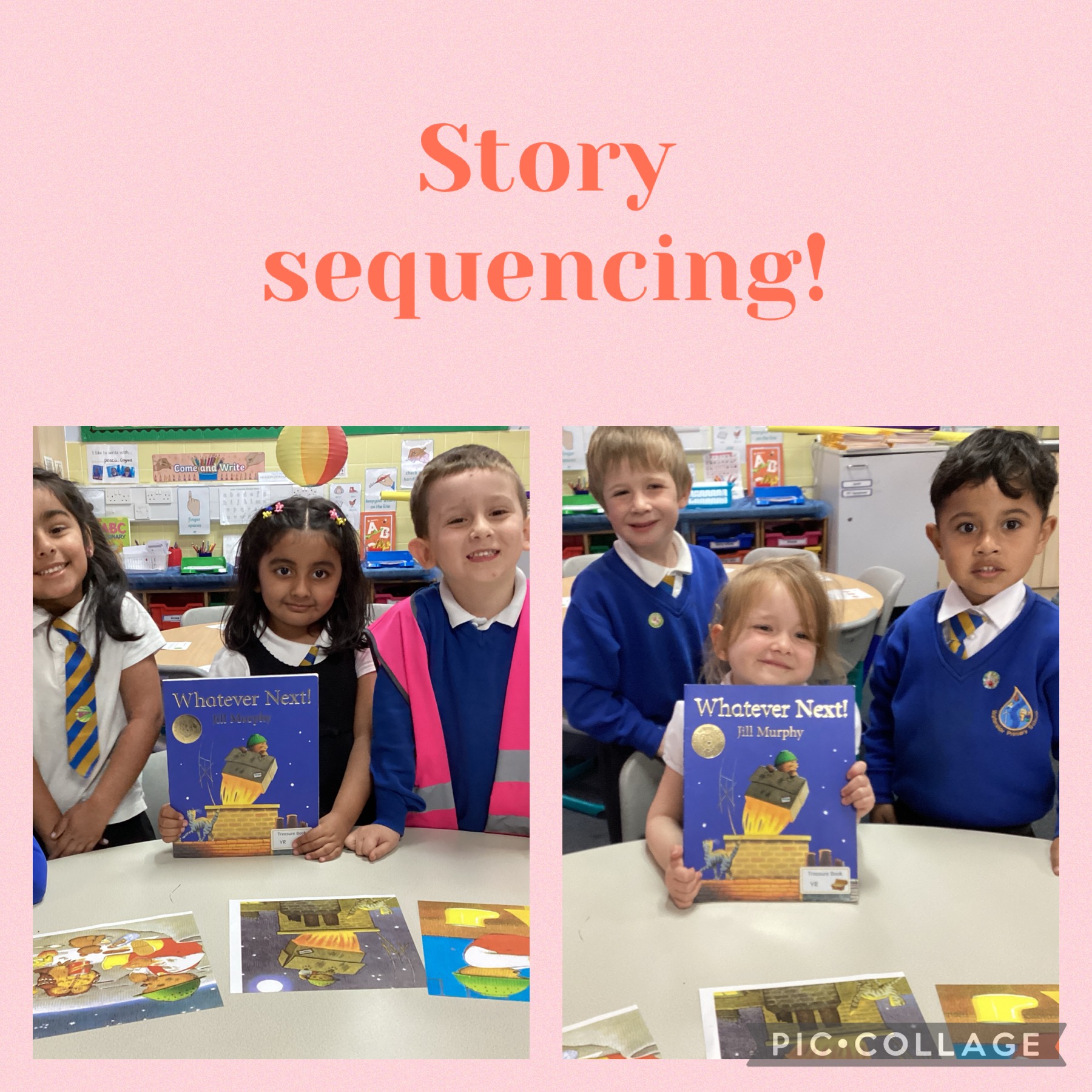 Image of Story sequencing- whatever next!