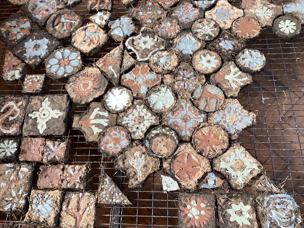 Image of Creative clay tiles