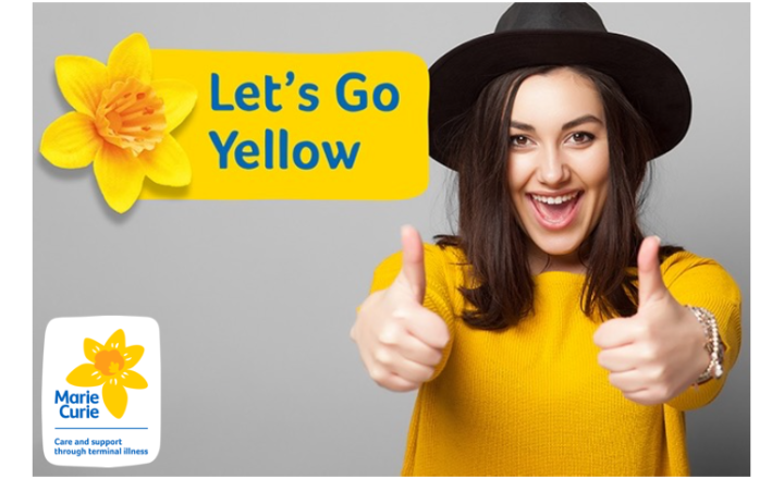 Image of Let's Go Yellow for Marie Curie