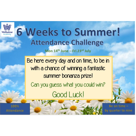 Image of 100% Attendance Challenge