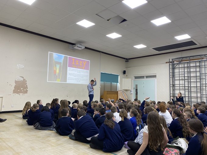 Image of Author Visit