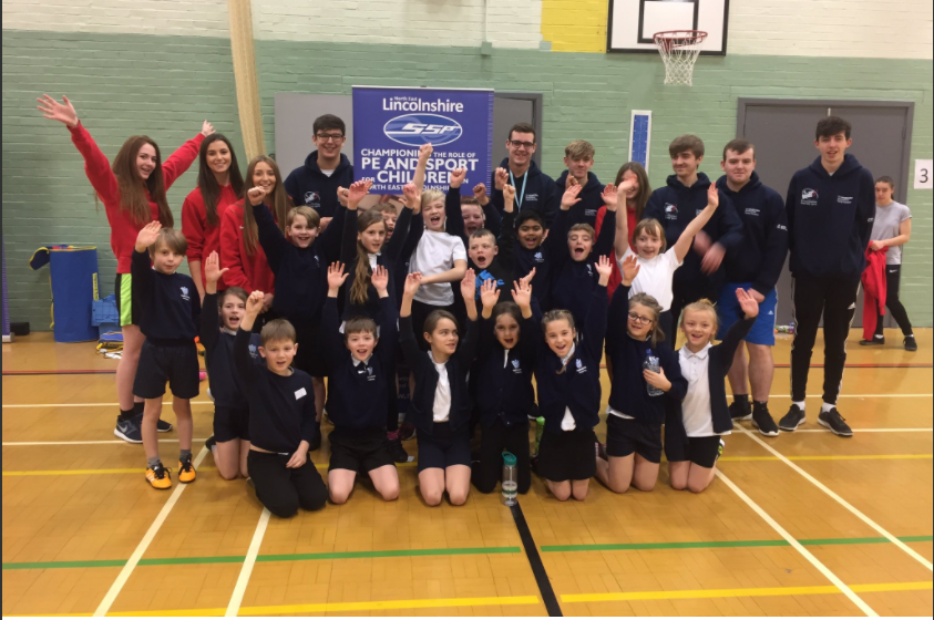 Image of Y3/4 Athletics Team Win Heat