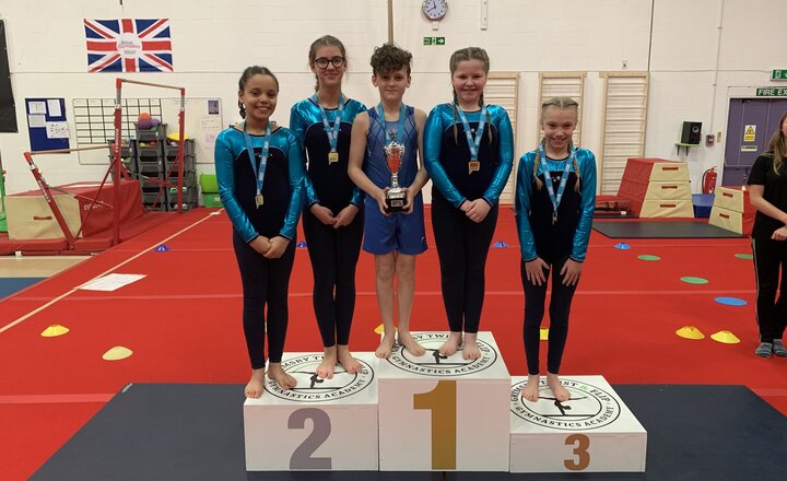 Image of Gymnasts win Key Steps competition