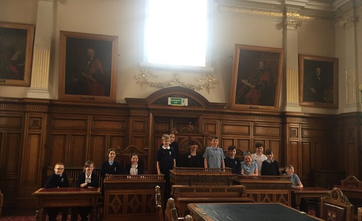 Image of School Council Visits Town Hall