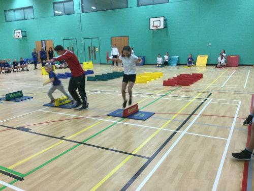 Image of Welholme compete at Athletics competition