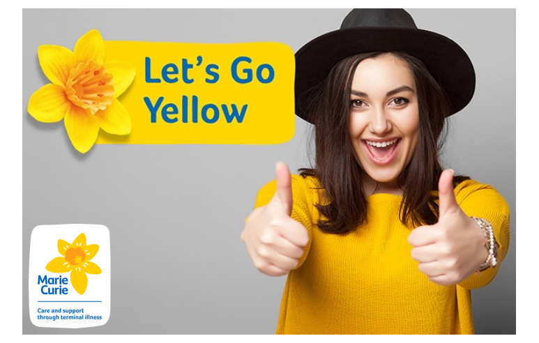 Image of Let's Go Yellow for Marie Curie