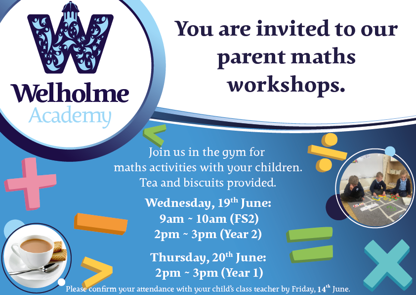 Image of Y2 Maths Worksjop for Parents