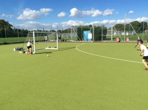 Image of Welholme compete at Hockey competition