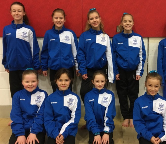 Image of Welholme impress at Gymnastics comp