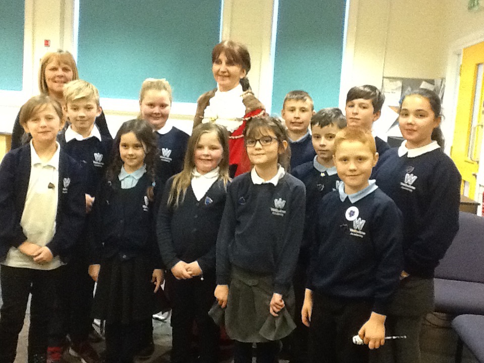 Image of Mayor of Grimsby Visits School Council
