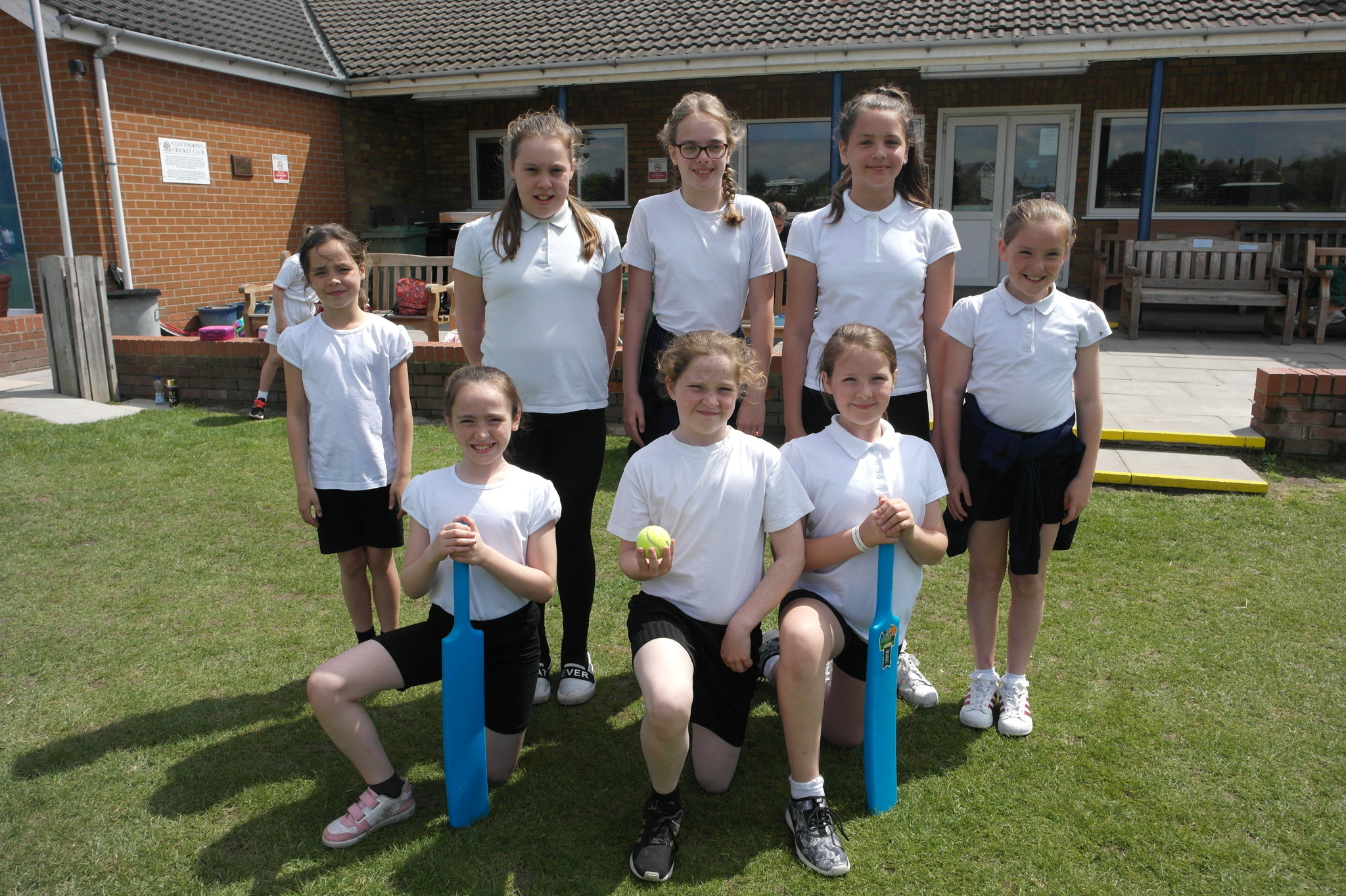 Image of Girls' Cricket Team's Creditable Performance