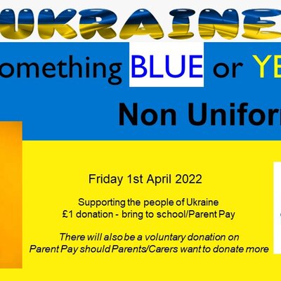 Image of Non Uniform Day - Supporting the Ukraine