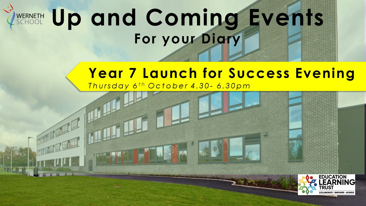 Image of Year 7 Launch for Success Evening 