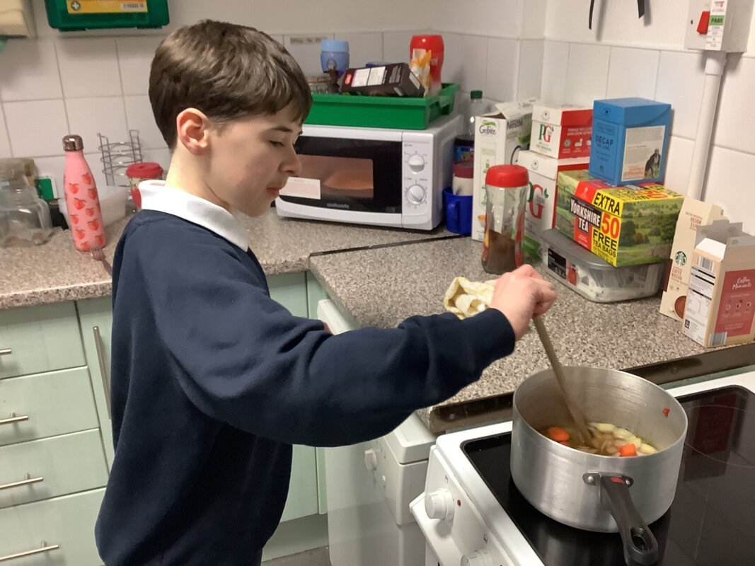 Image of Farm to Fork - Making soup 