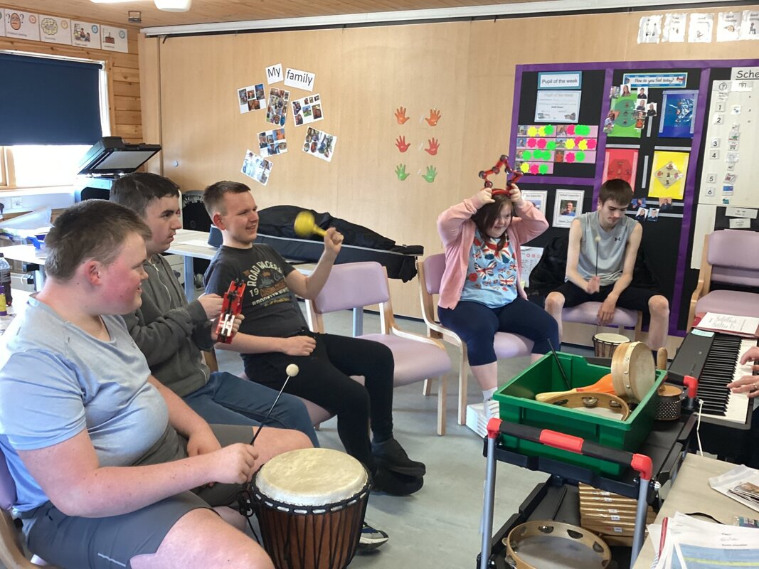 Image of KS5W Music therapy 10/05/24