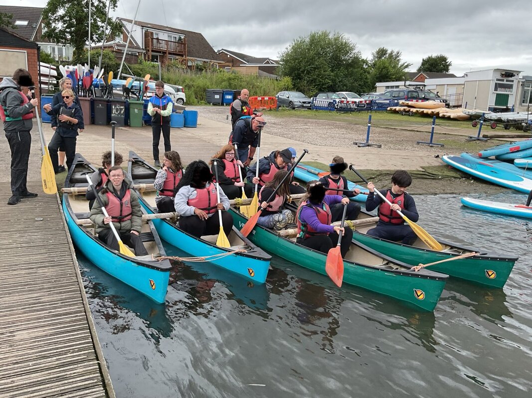 Image of KS5L CANOEING