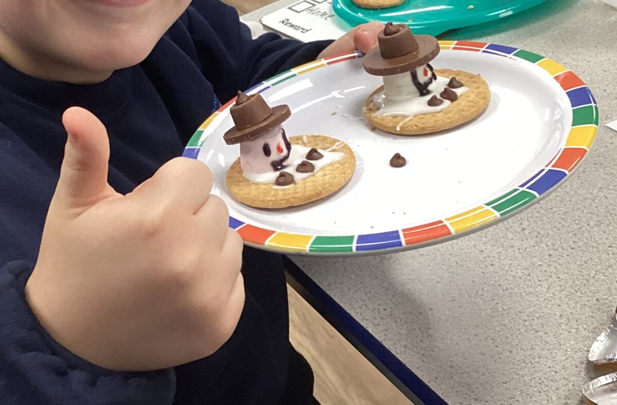 Image of 3H - Snowmen biscuits