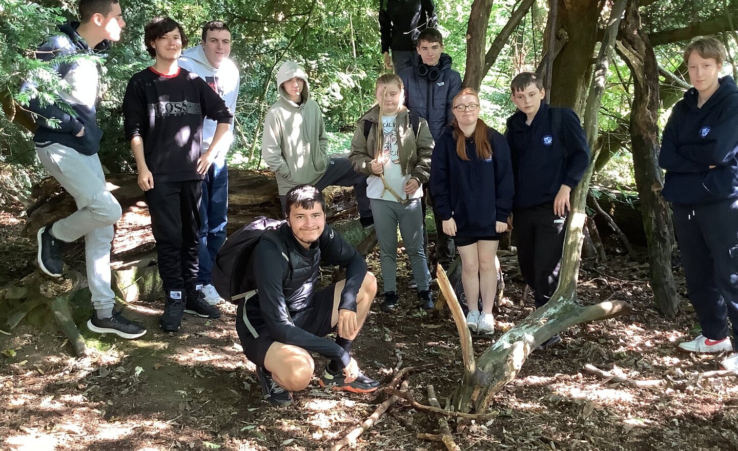 Image of KS5H Students at Haigh Hall