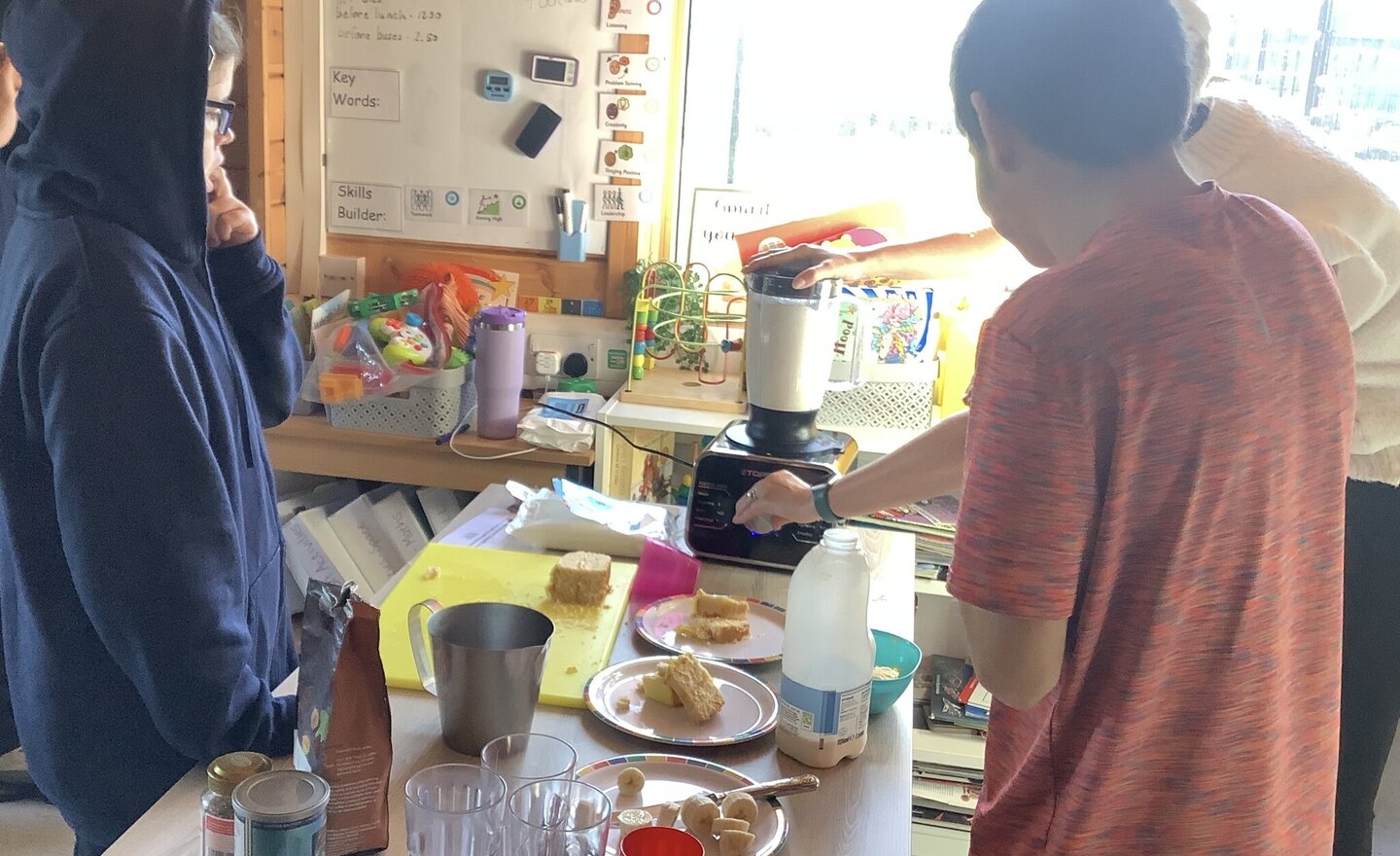 Image of Ks5s Cafe experience morning 