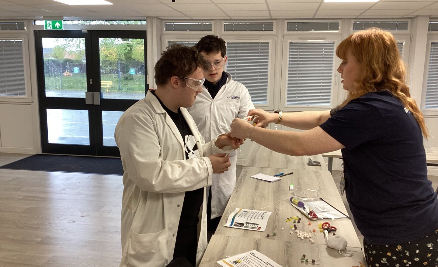 Image of KS5 Liverpool John Moores University STEM Day 