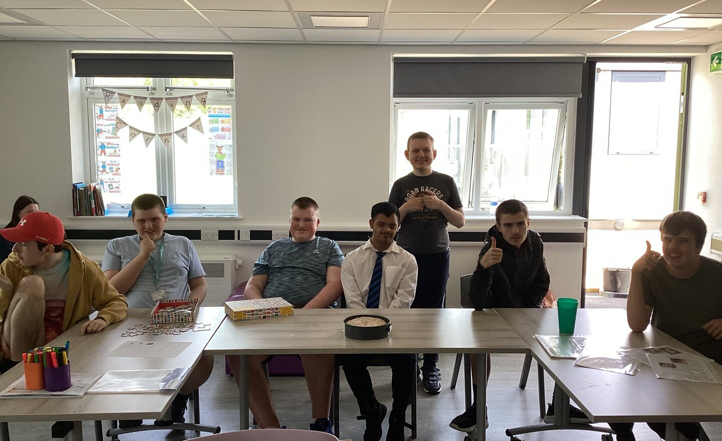 Image of KS5W Lunch In Unit