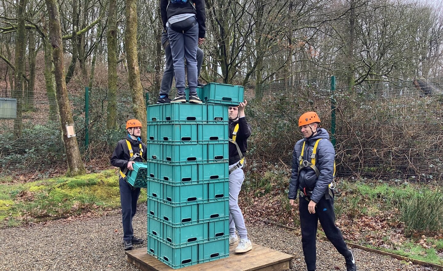 Image of KS5 C - Crate Stacking Activity 